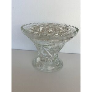 Vintage 1950s Anchor Hocking Glass Vase for Flower Arranging